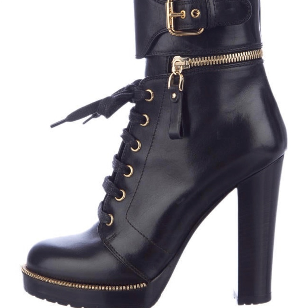 Sergio Rossi Black Ankle Boots Size 6 I IT 36